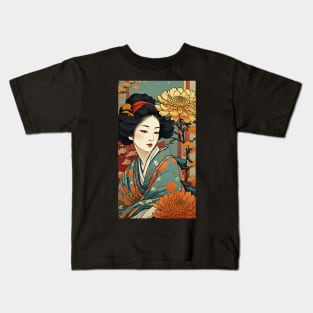 Geiko girl Kids T-Shirt